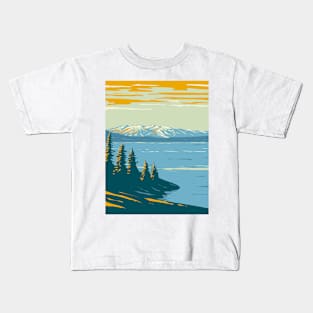 Scenic Digital Artwork Painting Kids T-Shirt